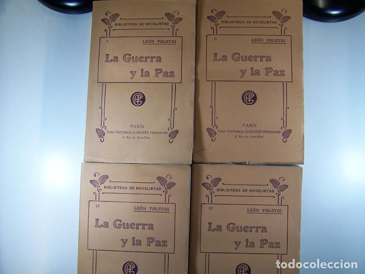 Libros: LA GUERRA Y LA PAZ.: 4 VOL. - TOLSTOI, LE&Oacute;N - Foto 2