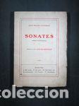Libros: SONATES.: OBRES PO&Egrave;TIQUES - MOLAS VALVERDE, JOAN - Foto 1