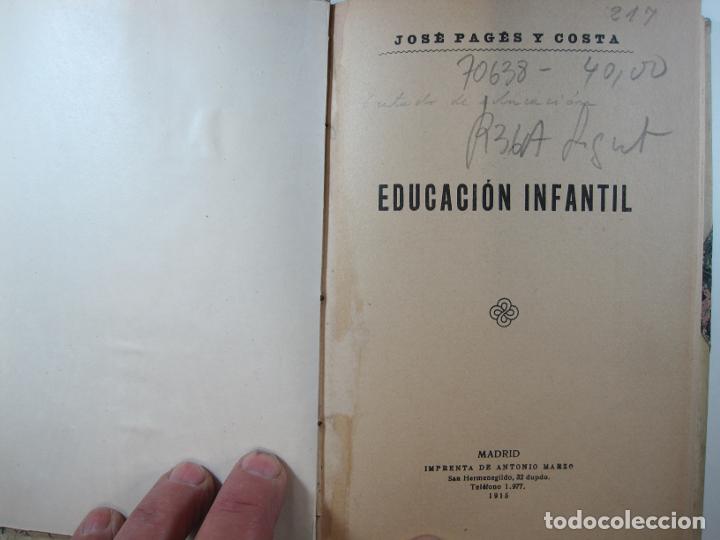 Libros: EDUCACI&Oacute;N INFANTIL - PAG&Eacute;S Y COSTA, JOS&Eacute; - Foto 2