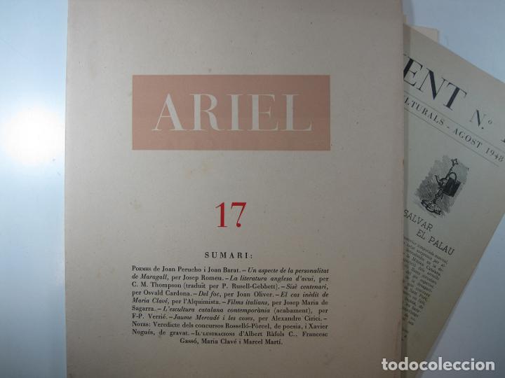 Libros: ARIEL: REVISTA DE LES ARTS, N&ordm; 17 - JOAN BARAT...DIR - Foto 1