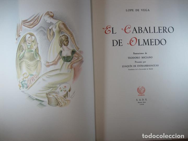 Libros: EL CABALLERO DE OLMEDO - LOPE DE VEGA - Foto 3