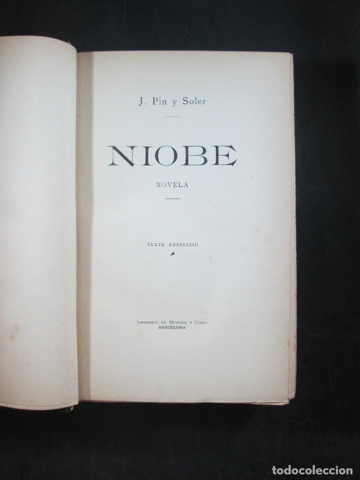 Libros: NIOBE - PIN Y SOLER, J. - Foto 1