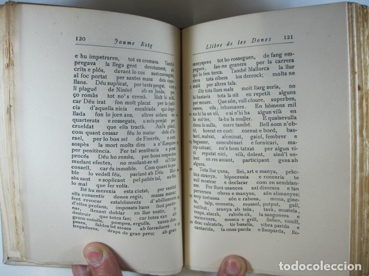 Libros: LLIBRE DE LES DONES O SPILL - ROIG, JAUME - Foto 1