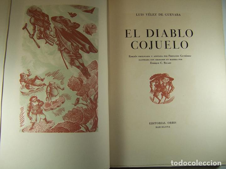 Libros: EL DIABLO COJUELO - LUIS V&Eacute;LEZ DE GUEVARA - Foto 3