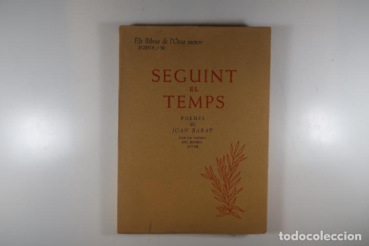 Libros: SEGUINT EL TEMPS - BARAT, JOAN - Foto 1
