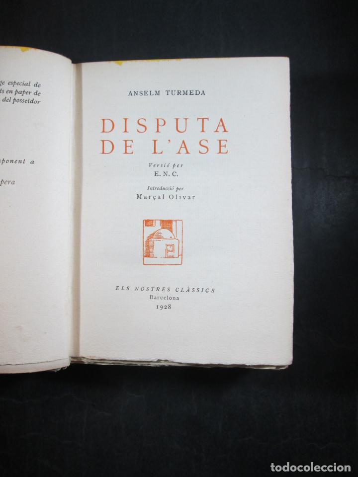 Libros: DISPUTA DE LASE - ANSELM TURMEDA - Foto 1