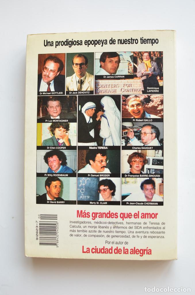 Libros: M&aacute;s grandes que el amor - LAPIERRE, Dominique - Foto 3