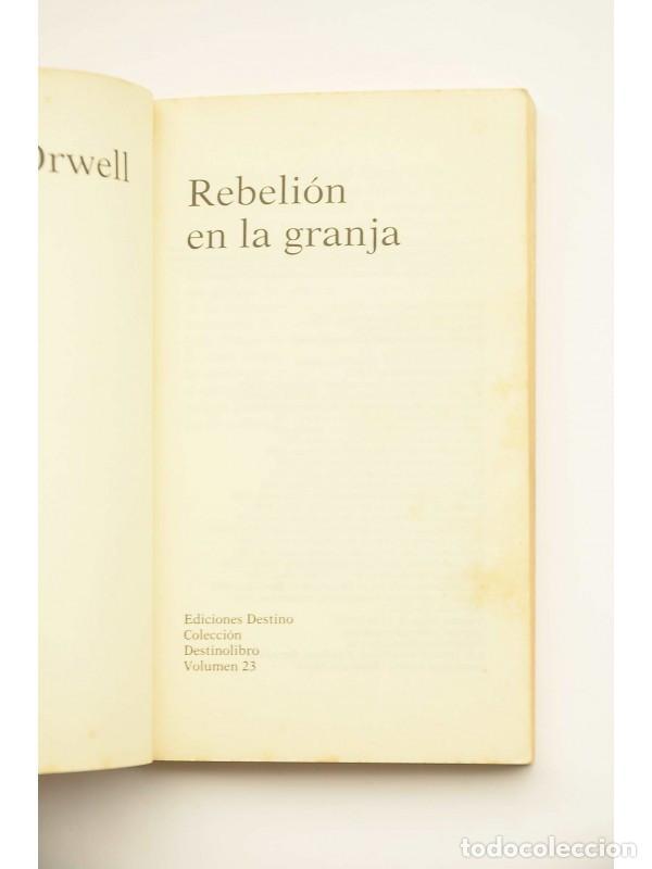 Libros: Rebeli&oacute;n en la granja - ORWELL, George - Foto 2