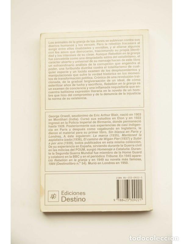Libros: Rebeli&oacute;n en la granja - ORWELL, George - Foto 3