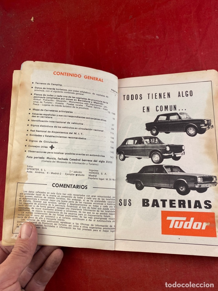 Libros: Gu&iacute;a tur&iacute;stica de Espa&ntilde;a - Foto 3