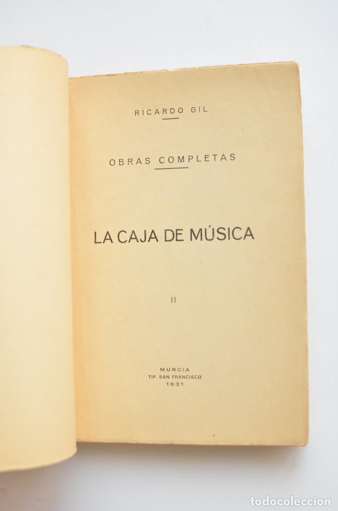 Libros: La caja de m&uacute;sica - GIL, Ricardo - Foto 2