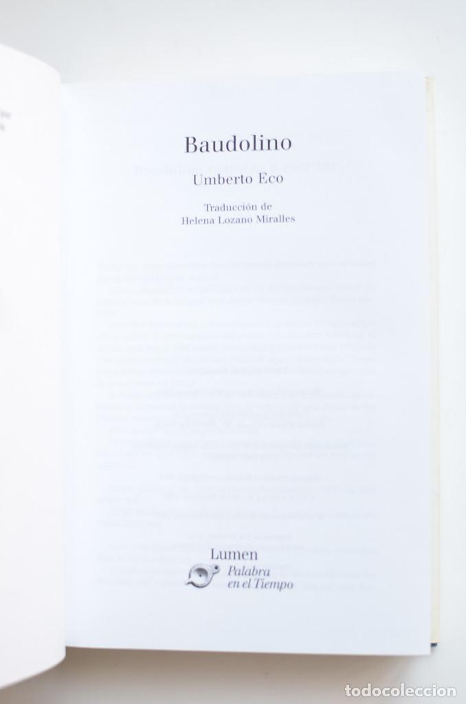 Libros: Baudolino - ECO, Umberto - Foto 3