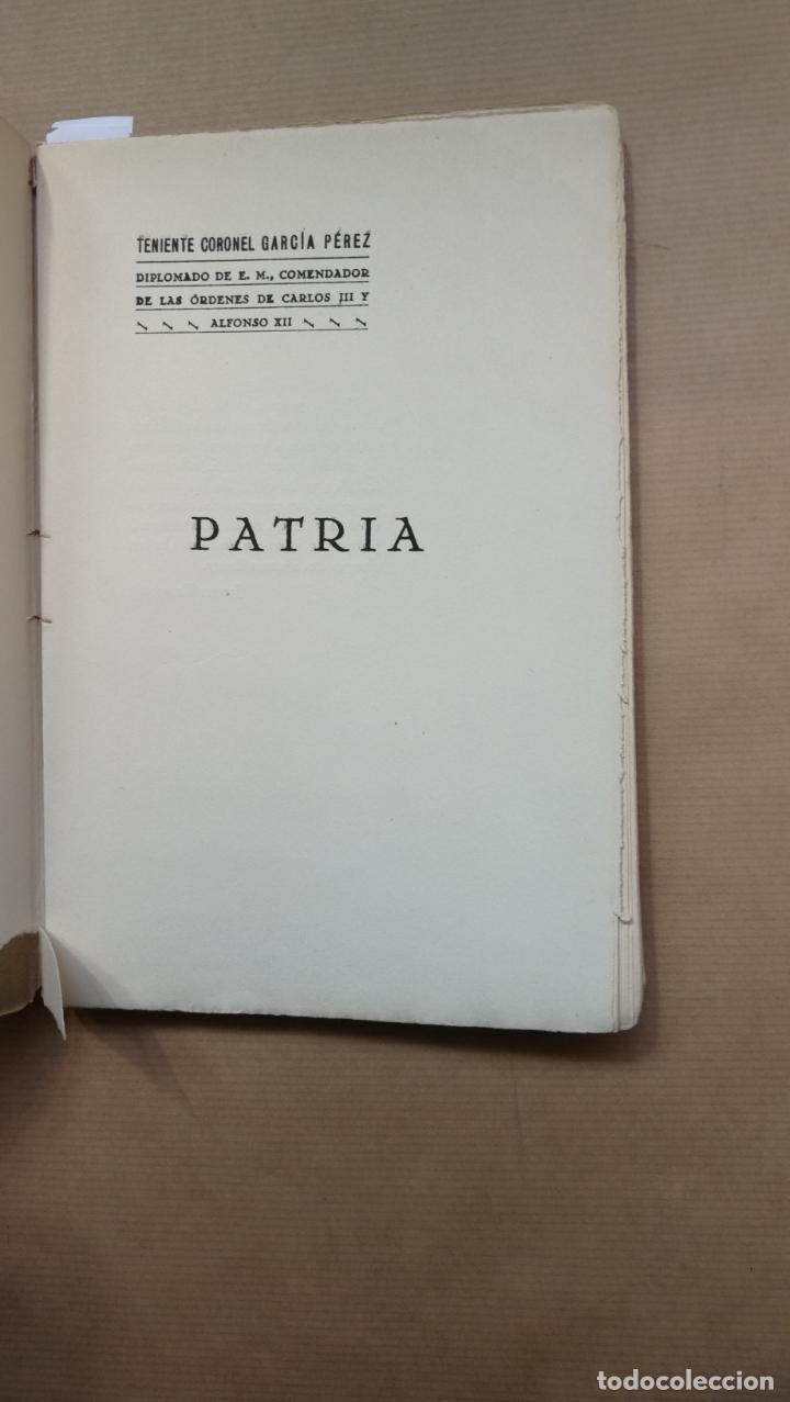 Libros: PATRIA. - Teniente Coronel Garc&iacute;a P&eacute;rez - Foto 3