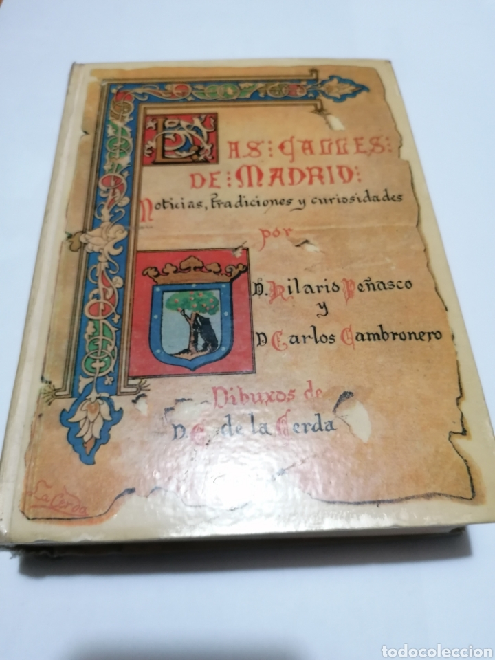 Libros: Las calles de Madrid. Pe&ntilde;asco y Cambronero. - Foto 1