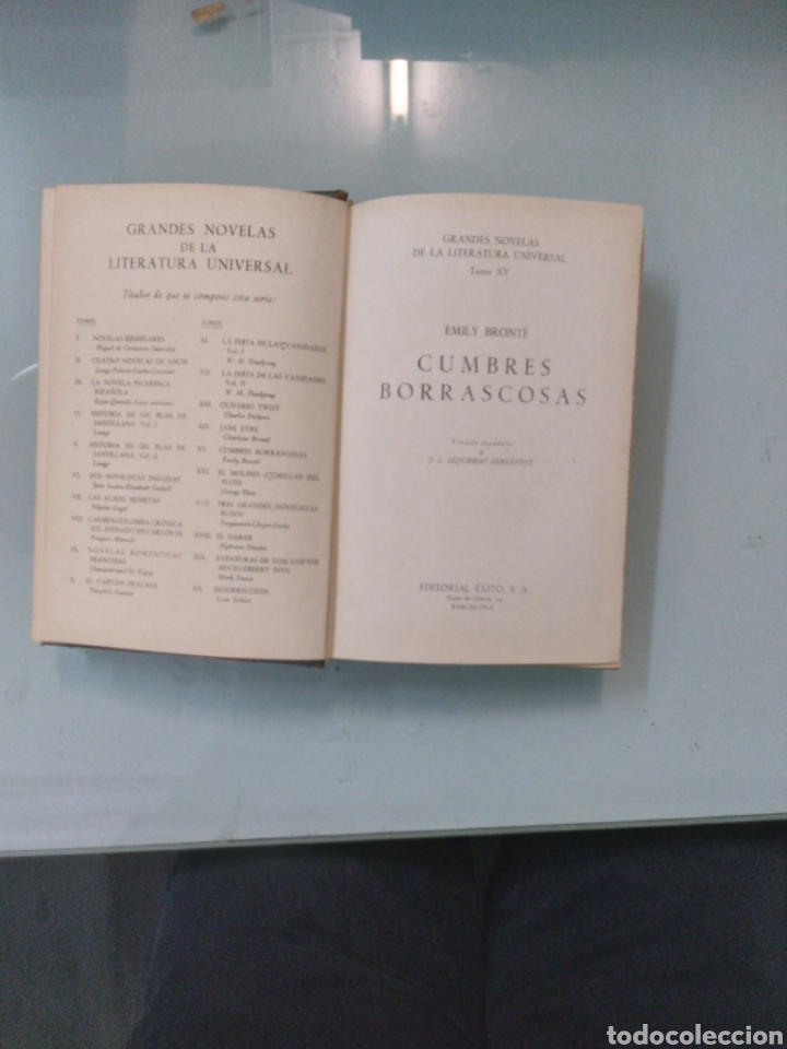 Libros: Emily Bronte, Cumbres borrascas,Exito - Foto 2
