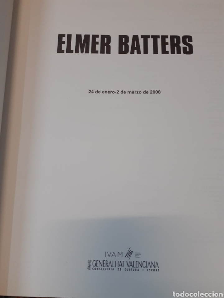Libros: ELMER BATTERS. IVAM. Fotograf&iacute;a - Foto 3