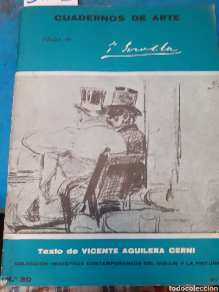 Libros: DIBUJOS DE JOAQUIN SOROLLA - AGUILERA CERNI,Vicente - Foto 1