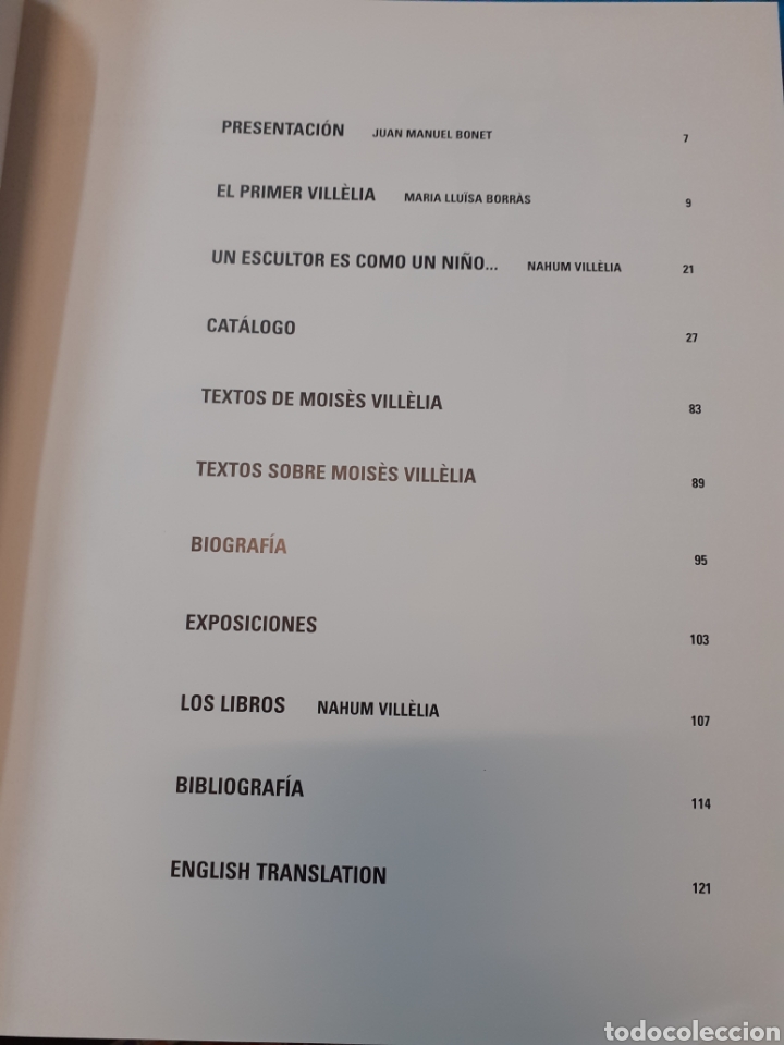 Libros: MOISES VILLELIA. IVAM - CATALOGO - Foto 4