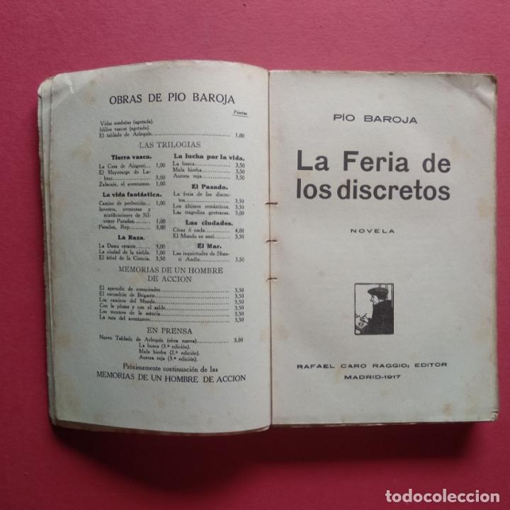 Libros: La Feria de los Discretos. Novela. - BAROJA, P&iacute;o. - Foto 2