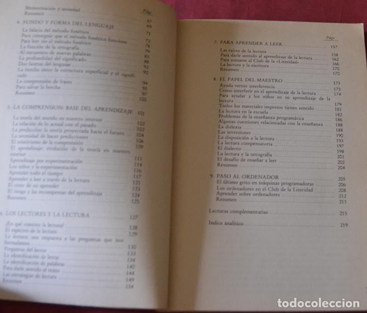 Libros: PARA DARLE SENTIDO A LA LECTURA &ndash; FRANK SMITH - Foto 3