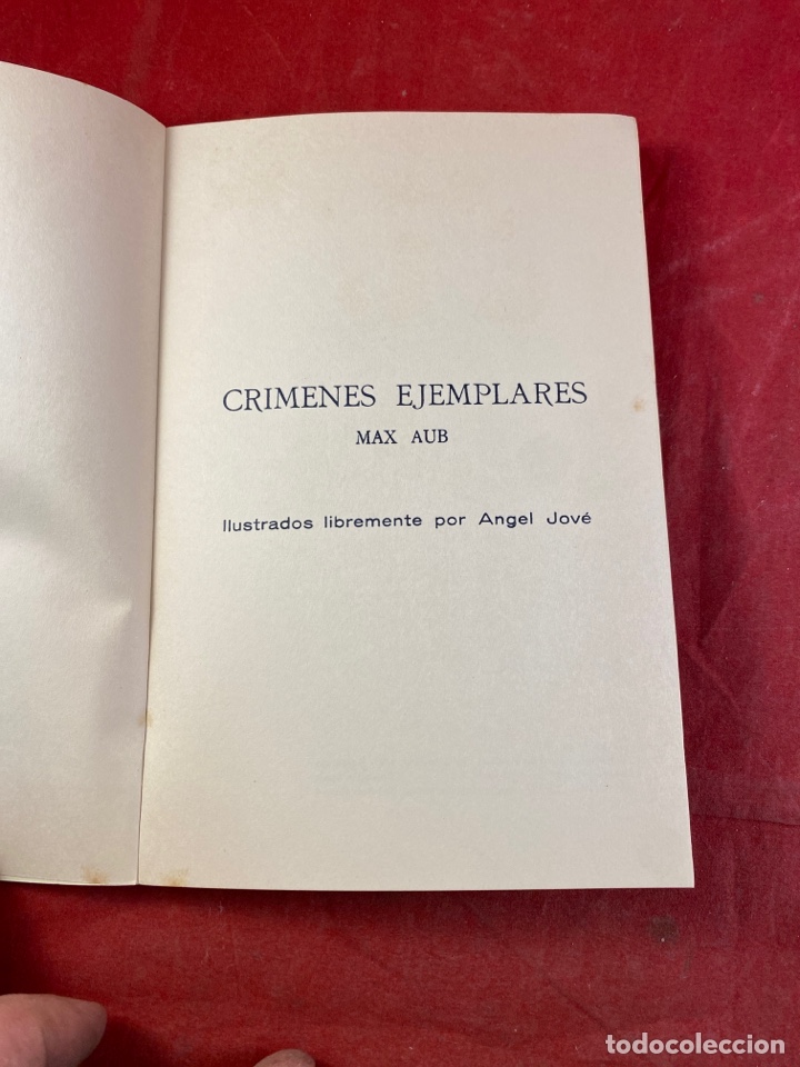 Libros: Cr&iacute;menes ejemplares MAX AUB - Foto 2