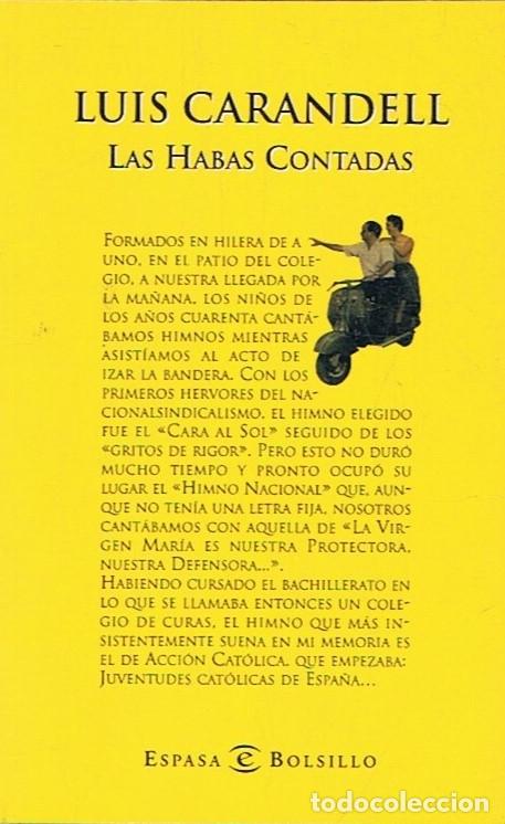 Libros: LAS HABAS CONTADAS. - Carandell. Luis, - Foto 1