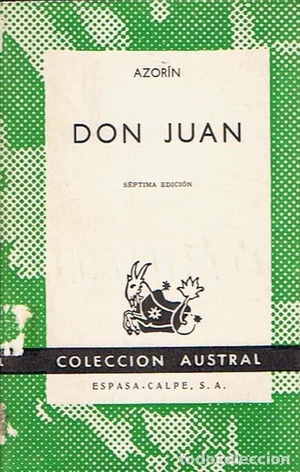 Libros: DON JUAN. - Azor&iacute;n. - Foto 1
