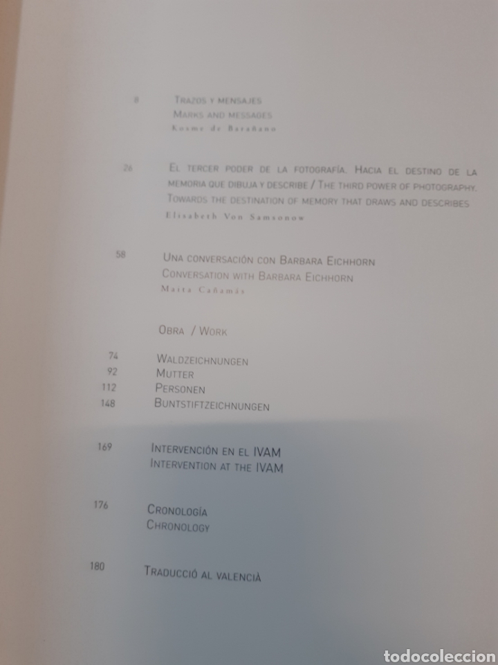 Libros: BARBARA EICHHORN. IVAM - CATALOGO - Foto 5