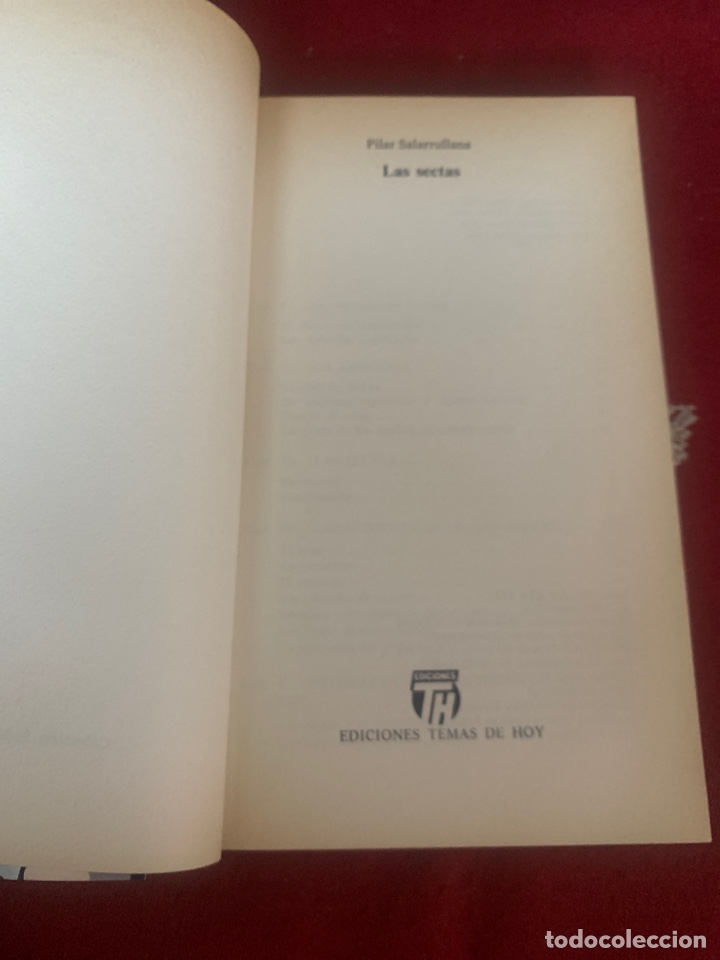 Libros: Las sectas. Pilar Salarrullana. - Foto 5