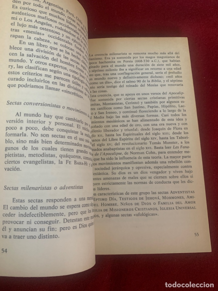 Libros: Las sectas. Pilar Salarrullana. - Foto 8
