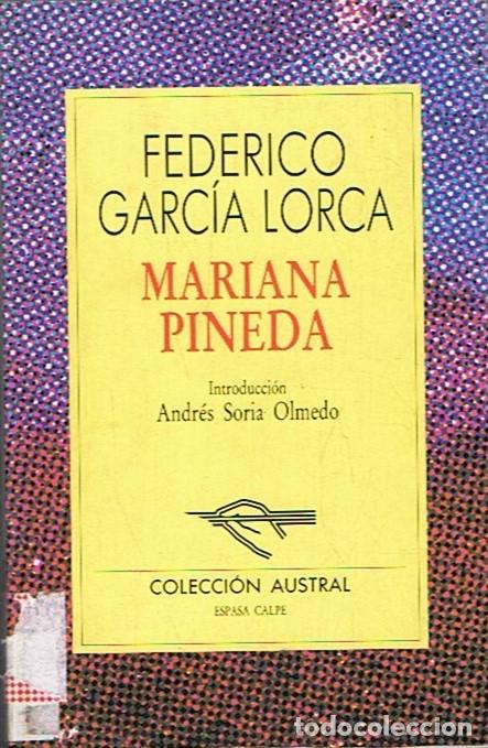 Libros: MARIANA PINEDA. - Garc&iacute;a Lorca. Federico, - Foto 1
