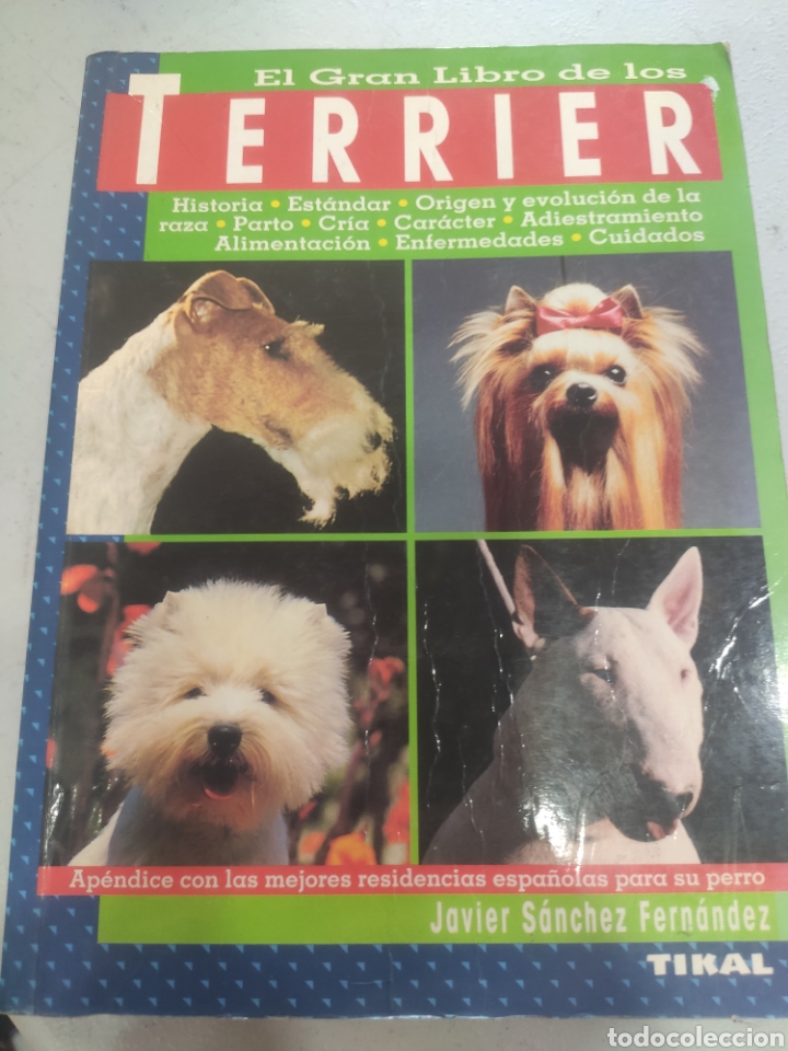 Libros: EL GRAN LIBRO DE LOS TERRIER. JAVIER SANCHEZ FERNANDEZ - Foto 1