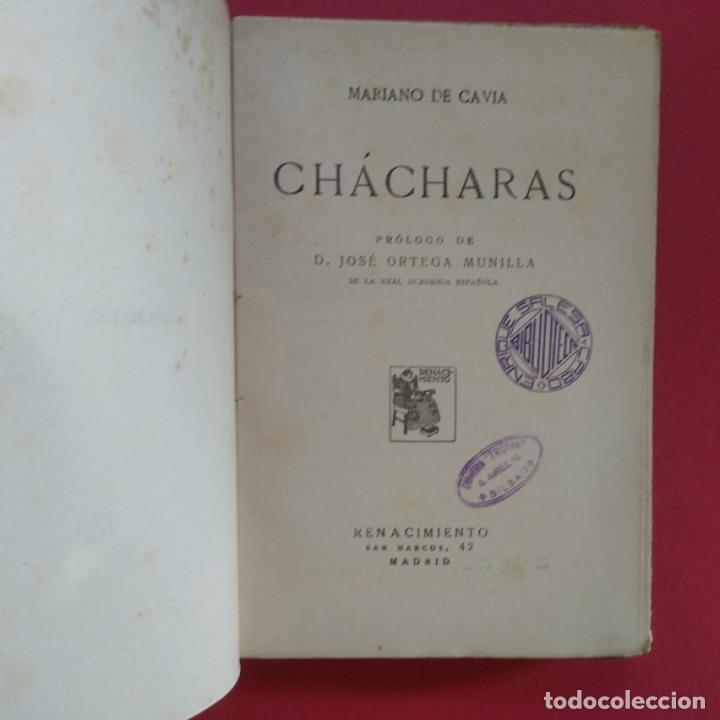 Libros: Ch&aacute;charas. Pr&oacute;logo de Jos&eacute; Ortega y Munilla. - Cavia, Mariano de. - Foto 2