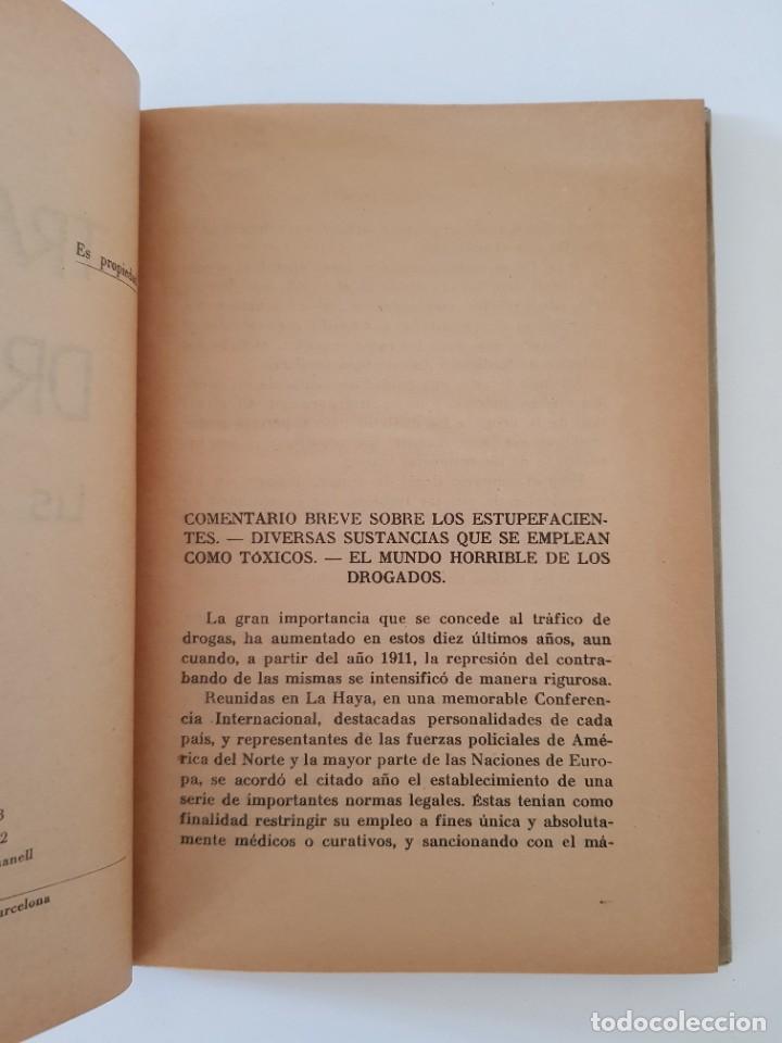 Libros: El tr&aacute;fico de drogas.- Lis Chaterlon.- Ed. Rodegar, 1963 - Foto 6