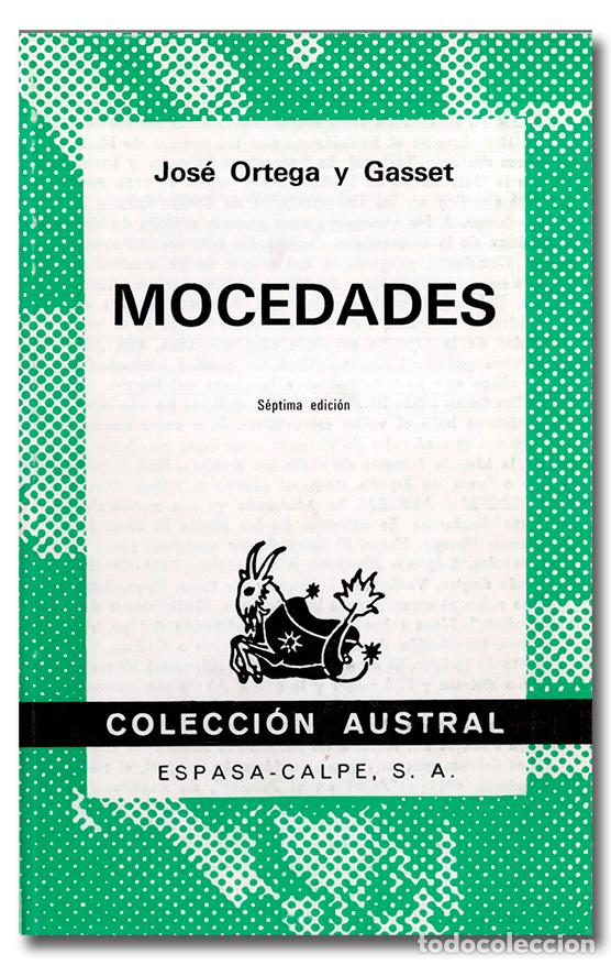 Libros: ORTEGA Y GASSET (Jos&eacute;). Mocedades - Foto 1
