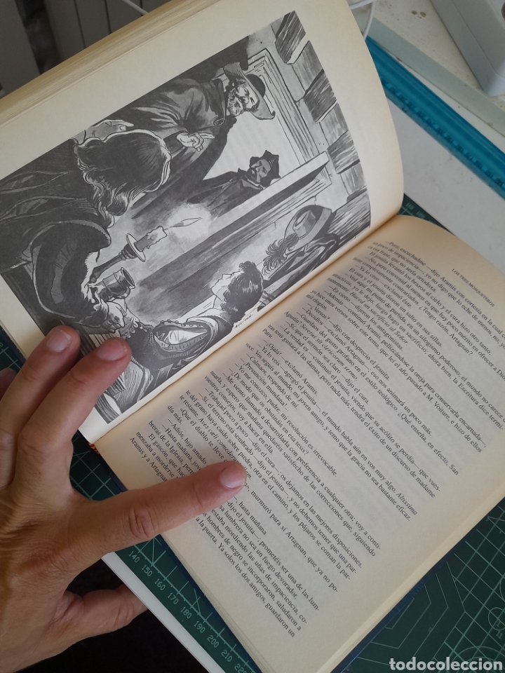 Libros: Los tres mosqueteros , Edimat , ilustrado - Foto 5