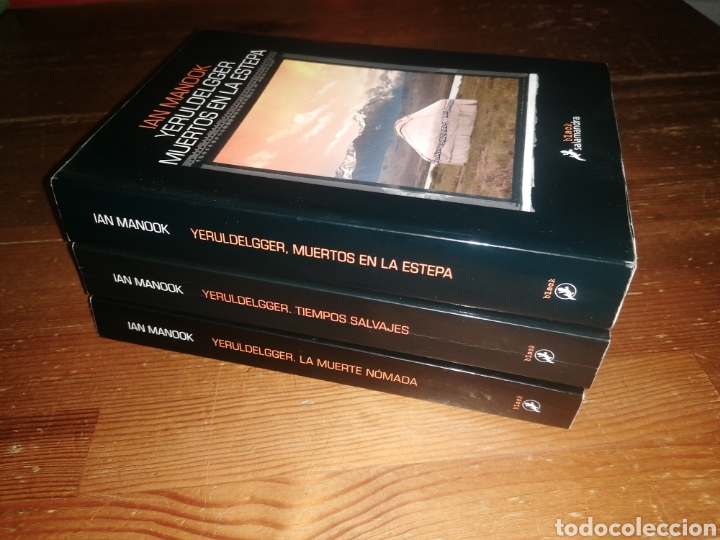 Libros: Ian Manook - Trilog&iacute;a Yeruldelgger - Salamandra - Foto 2