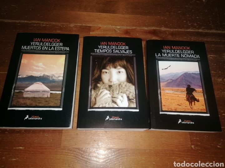 Libros: Ian Manook - Trilog&iacute;a Yeruldelgger - Salamandra - Foto 1