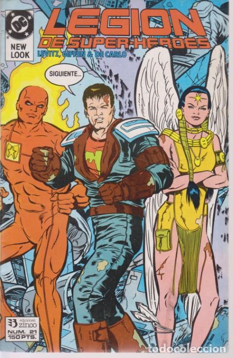 Libros: LEGION DE SUPER-HEROES 21 - LEVITZ - GIFFREN - DE CARLO - Foto 1