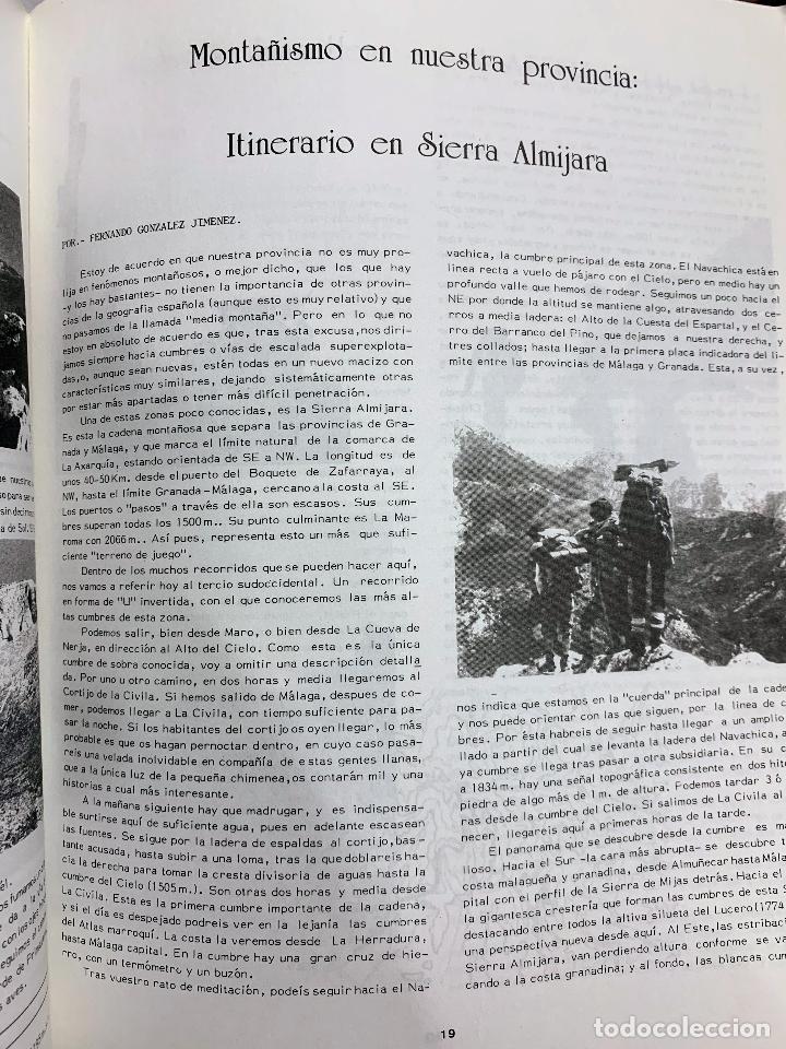 Libros: SOCIEDAD EXCURSIONISTA DE MALAGA 1906-1981 - Foto 3