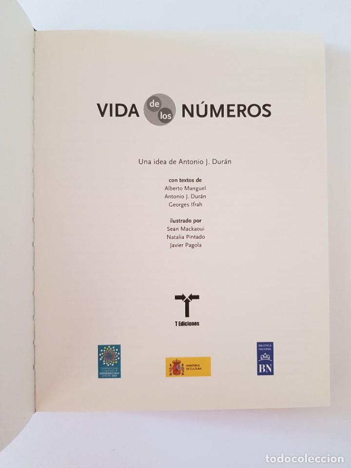 Libros: Vida de los n&uacute;meros. Una idea de Antonio J. Dur&aacute;n.- VV.AA.- T Ediciones, 2006 - Foto 5