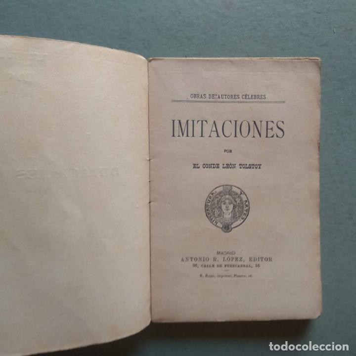 Libros: Imitaciones. - Tolstoi, Conde Le&oacute;n. - Foto 2