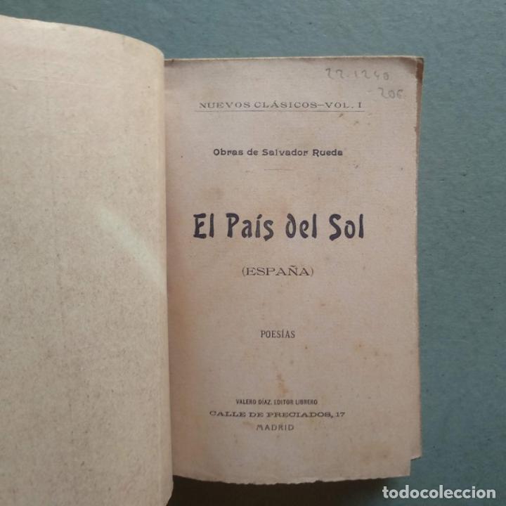 Libros: El Pa&iacute;s del Sol (Espa&ntilde;a). - Rueda, Salvador. - Foto 2