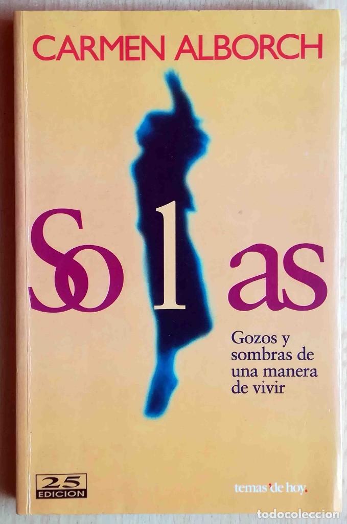 Libros: Solas (Carmen Alborch) Ediciones Temas de Hoy - Foto 1