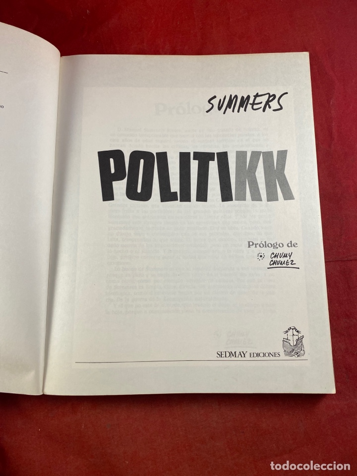 Libros: POLITIKK DE SUMMERS - Foto 2