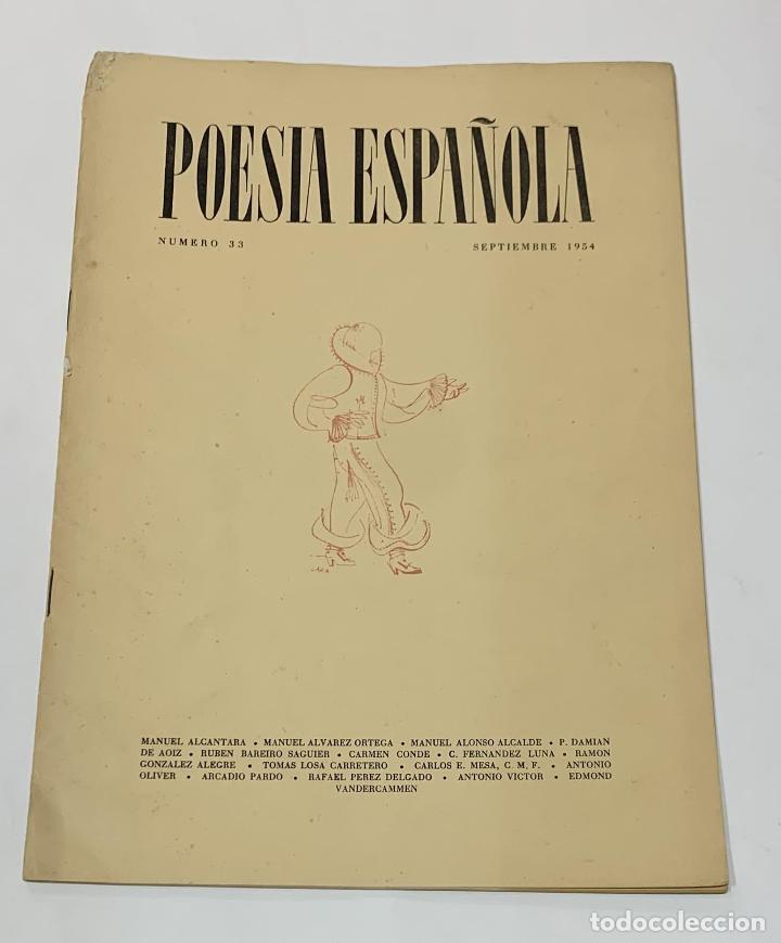 Libros: V.V.A.A. - Poes&iacute;a espa&ntilde;ola, N&ordm;33. - Foto 1
