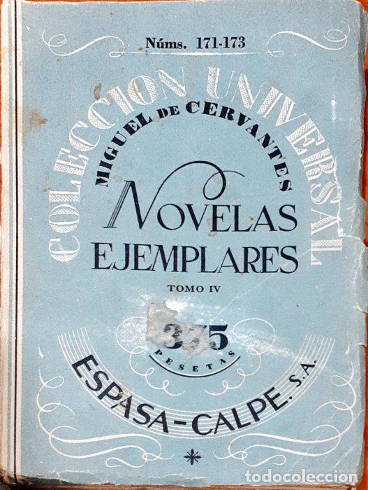 Libros: Novelas ejemplares - DE CERVANTES, MIGUEL - Foto 1