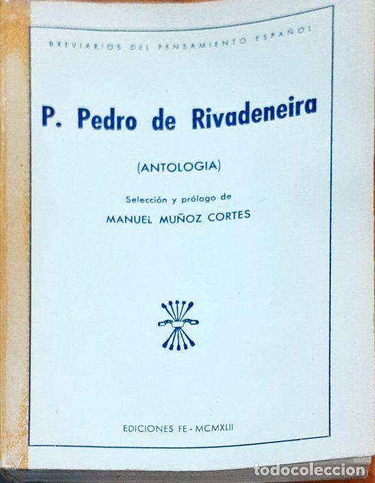 Libros: Antolog&iacute;a - DE RIBADENEIRA, P. PEDRO - Foto 1