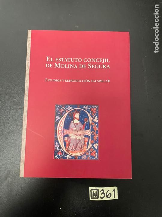Libros: El estatuto concejil de Molina de segura - Foto 1