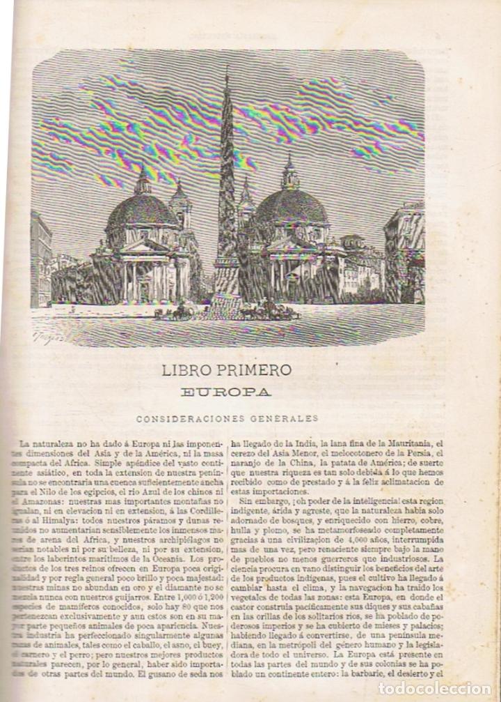 Libros: NUEVA GEOGRAF&Iacute;A UNIVERSAL. Tomos 2, 3 y 4. - AA.VV. - Foto 2